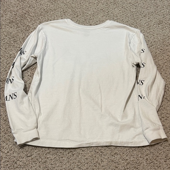 Vans White Long Sleeve with Floral Graphic - Picture 6 of 9